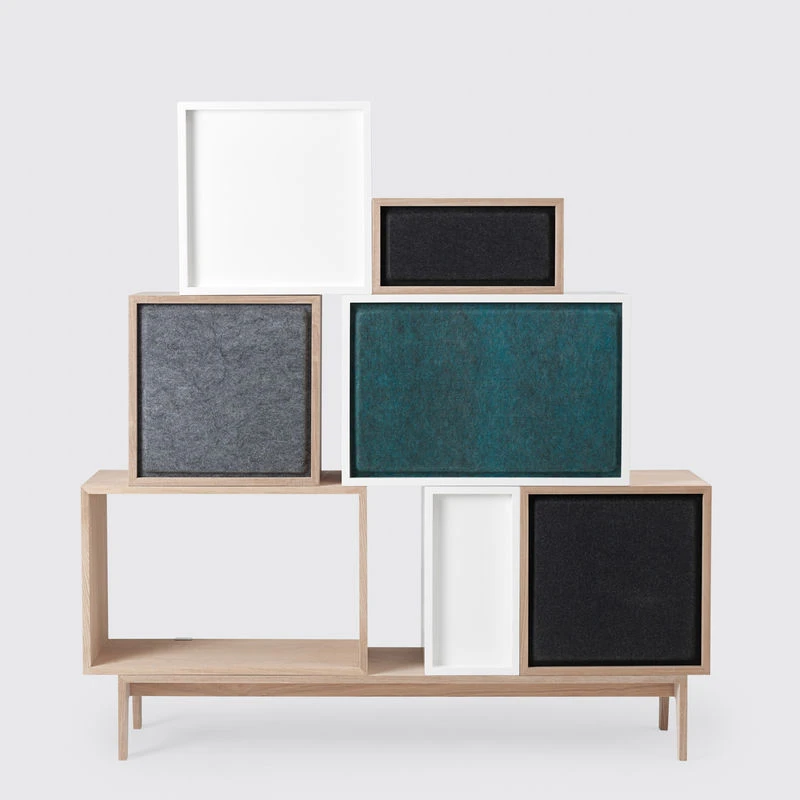 Acoustics Board - For Small Stacked Shelf - 43x21 Cm - Muuto 5 Acoustics Board - For Small Stacked Shelf - 43x21 Cm - Muuto - Image 3