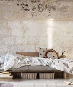 Kona Bed For 1 Person - / 90 X 200 Cm - Ferm Living -made in design shop bed for 1 person kona light oak madeindesign 354501 product800