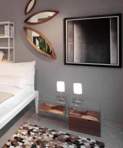 Bifronte Bedside Table - Horm -made in design shop bedside table bifronte clear madeindesign 247664 product800