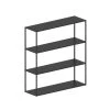 Easy Irony Bookcase - / L 104 X H 114 Cm - Zeus -made in design shop bookcase easy irony copper black madeindesign 401363 product800