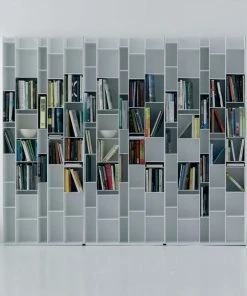 Random Bookcase - MDF Italia 8 Random Bookcase - MDF Italia -made in design shop bookcase random lacquered white madeindesign 31829 product800
