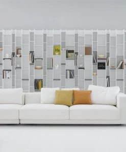 Random Bookcase - MDF Italia 9 Random Bookcase - MDF Italia -made in design shop bookcase random lacquered white madeindesign 31830 product800