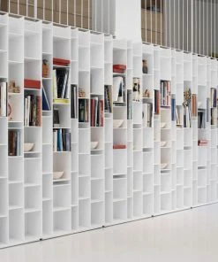Random Bookcase - MDF Italia 10 Random Bookcase - MDF Italia -made in design shop bookcase random lacquered white madeindesign 31831 product800