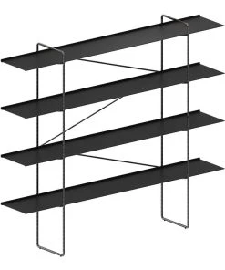 Tondella Bookcase - / L 200 X H 170 Cm - Zeus