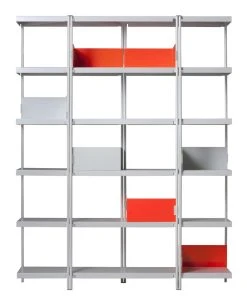 ZigZag Bookcase - 1996 Reissue - H 201 Cm - Driade