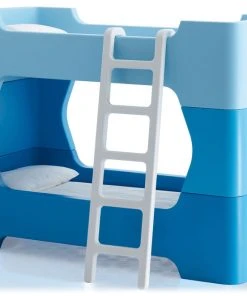 Bunky Bunk Beds - With Ladder - Without Mattress - Magis