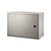 String® System Crate - / 1 Door - L 58 X D 30 Cm - String Furniture -made in design shop crate stringr system beige madeindesign 373615 product800