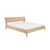 Air Double Bed - / For 160 X 200 Cm Mattress - Solid Oak - Ethnicraft -made in design shop double bed air mattress 160 x 200 cm oak madeindesign 349889 product800