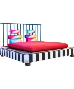 Utamaro - Night Tales Double Bed - / By Masanori Umeda, 2020 - Limited Edition - Memphis Milano