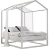Casetta In Canadá Four-poster Bed - / 213 X 173 X H 235 Cm - Mogg 2 Casetta In Canadá Four-poster Bed - / 213 X 173 X H 235 Cm - Mogg -made in design shop four poster bed casetta in canada white madeindesign 229153 product800