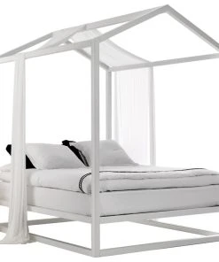 Casetta In Canadá Four-poster Bed - / 213 X 173 X H 235 Cm - Mogg