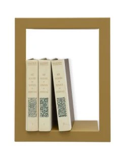 Bighigh Shelf - Lacquered Sheet Metal - 28 X 36 Cm - Presse Citron