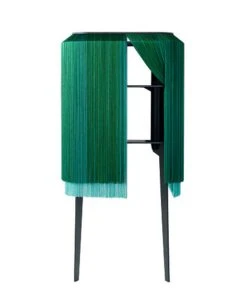 Lady Alpaga Shelf - / L 74 X H 164 Cm - Wall Fastening - Ibride -made in design shop shelf lady alpaga malachite madeindesign 348463 product800