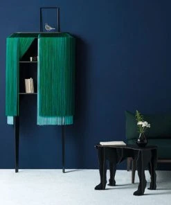 Lady Alpaga Shelf - / L 74 X H 164 Cm - Wall Fastening - Ibride -made in design shop shelf lady alpaga malachite madeindesign 348465 product800