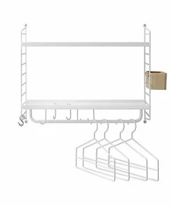 String Hallway Shelf - / For Hallway - L 58 X H 50 X D 30 Cm - String Furniture