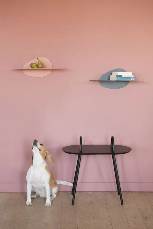 Surface Small Shelf - / L 30 Cm - Metal - Bibelo 4 Surface Small Shelf - / L 30 Cm - Metal - Bibelo - Image 2