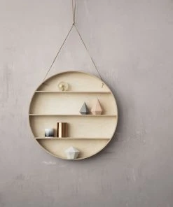 The Round Dorm Shelf - Ferm Living 7 The Round Dorm Shelf - Ferm Living -made in design shop shelf the round dorm natural wood madeindesign 207441 product800
