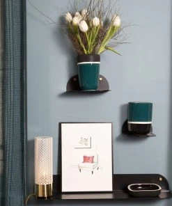 Tokyo Small Shelf - / L 25 Cm - Steel - Maison Sarah Lavoine -made in design shop shelf tokyo small black madeindesign 318918 product800