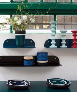 Tokyo Small Shelf - / L 25 Cm - Steel - Maison Sarah Lavoine -made in design shop shelf tokyo small black madeindesign 318919 product800