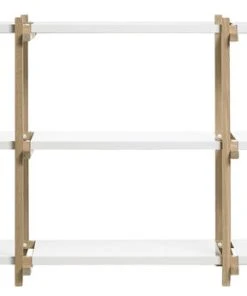 Woody Low Shelf - L 206 Cm X H 85 Cm - Hay