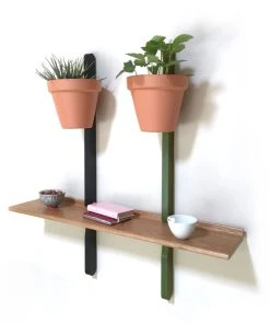 XPOT Shelf - / 1 Right Shelf, L 100 Cm + 2 Supports H 100 Cm - Compagnie