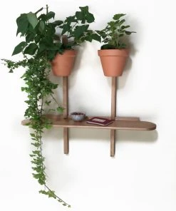 XPOT Shelf - / 1 Round Shelf L 100 Cm + 2 Supports H 100 Cm - Compagnie