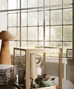 Miru Storage - / 40 X 40 X H 42 Cm - Glass & Oak - Ferm Living 10 Miru Storage - / 40 X 40 X H 42 Cm - Glass & Oak - Ferm Living -made in design shop storage miru light oak madeindesign 368615 product800