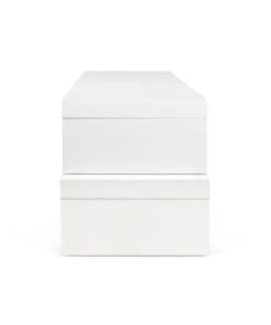 Philae Television Table - Pivoting & Extendible / L From 125 To 235 Cm - POP UP HOME -made in design shop television table philae white madeindesign 377699 product800