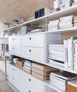 String® System Wall Mount - / Set Of 2 - String Furniture -made in design shop wall mount stringr system white madeindesign 226237 product800