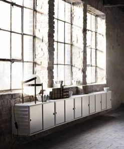 String® System Wall Mount - / H 50 X D 20 Cm - By The Unit - String Furniture -made in design shop wall mount stringr system white madeindesign 291494 product800